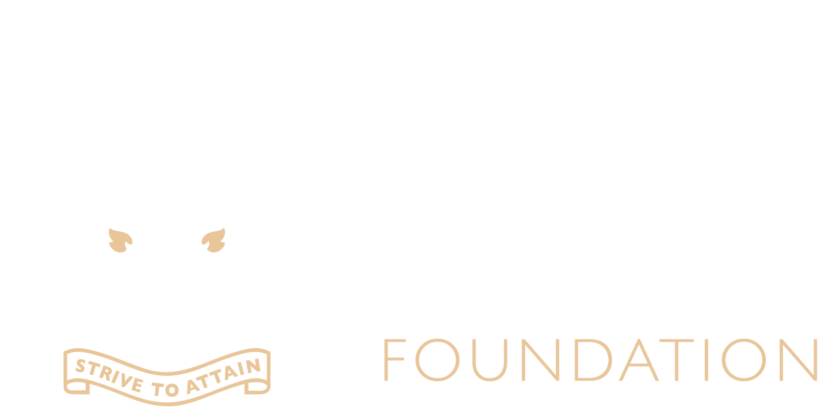 Logo_KLF Logo Portrait White_Gold